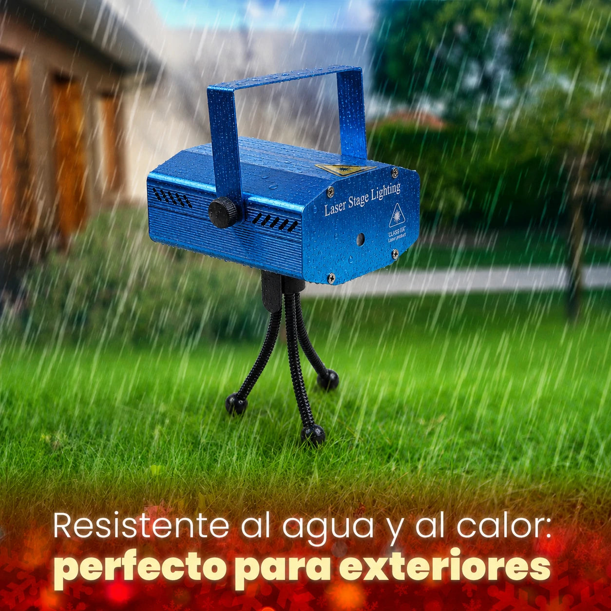 NoelSpark Glow - Proyector Navideño Automático