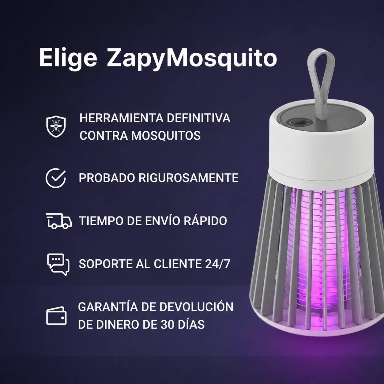 Disfrute de sus noches sin preocuparse por los zancudos