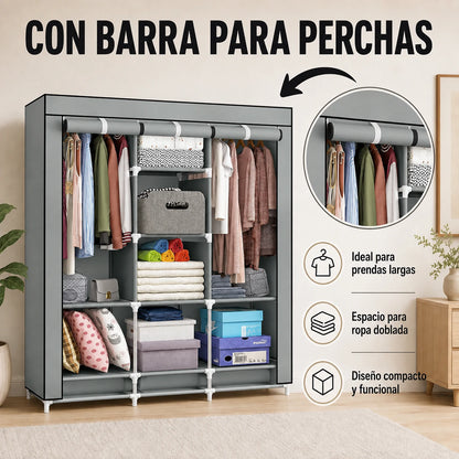 SmartCloset Plegable Multifuncional + Robot Aspirador RoboSpark | Organización y Limpieza