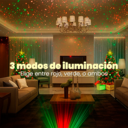 NoelSpark Glow - Proyector Navideño Automático
