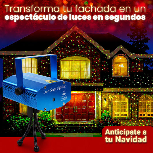 NoelSpark Glow - Proyector Navideño Automático