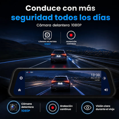 Espejo Retrovisor Cámara Delantera | DriveVision 360