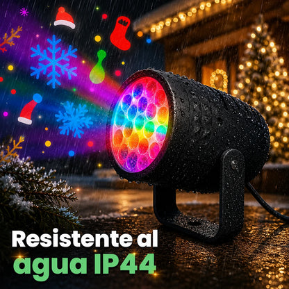 Proyector de Luces y Dibujos Navideños – FestiBeam