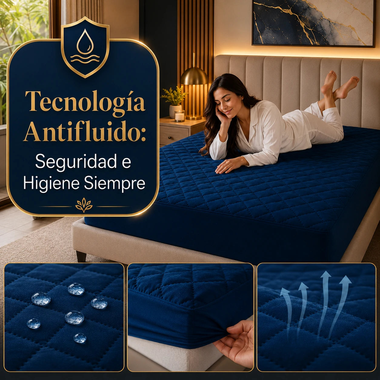 SoftRest: Protector de Colchón Transpirable Premium + 2 Fundas de Regalo