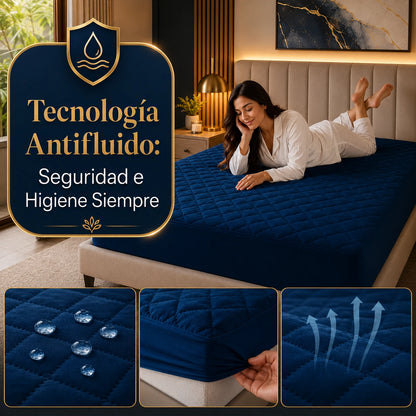 SoftRest: Protector de Colchón Transpirable Premium + 2 Fundas de Regalo