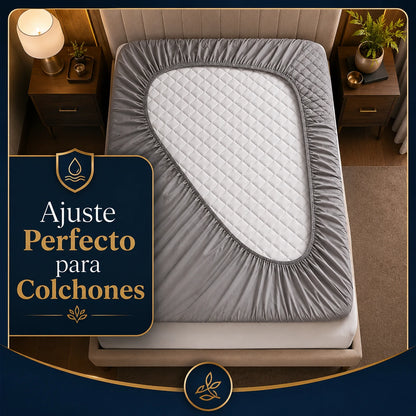 SoftRest: Protector de Colchón Transpirable Premium + 2 Fundas de Regalo