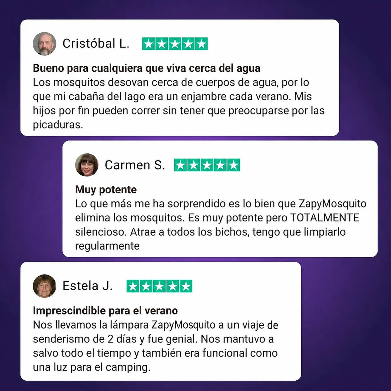 Disfrute de sus noches sin preocuparse por los zancudos