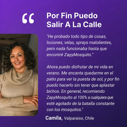 Disfrute de sus noches sin preocuparse por los zancudos