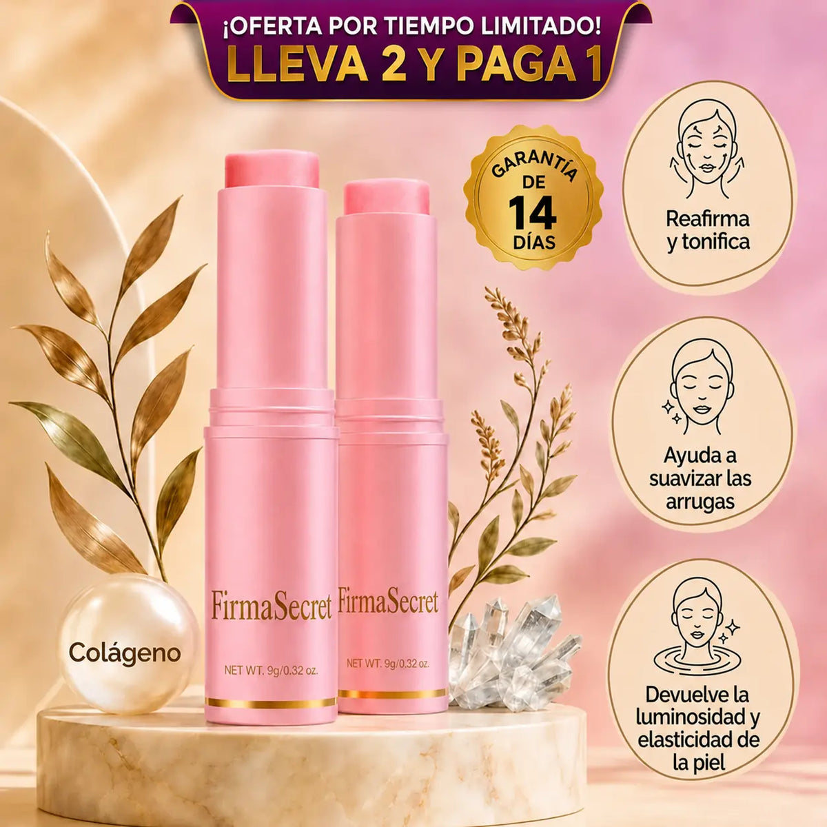 FirmaSecret: le devuelve la firmeza y el brillo a tu piel todos los días